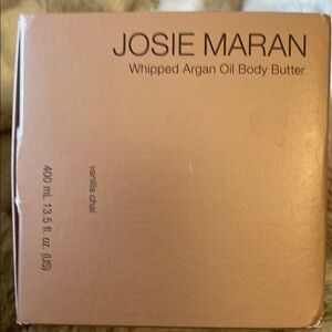 New Sealed Josie Maran Whipped Argan Oil Body Butter 13.5 oz